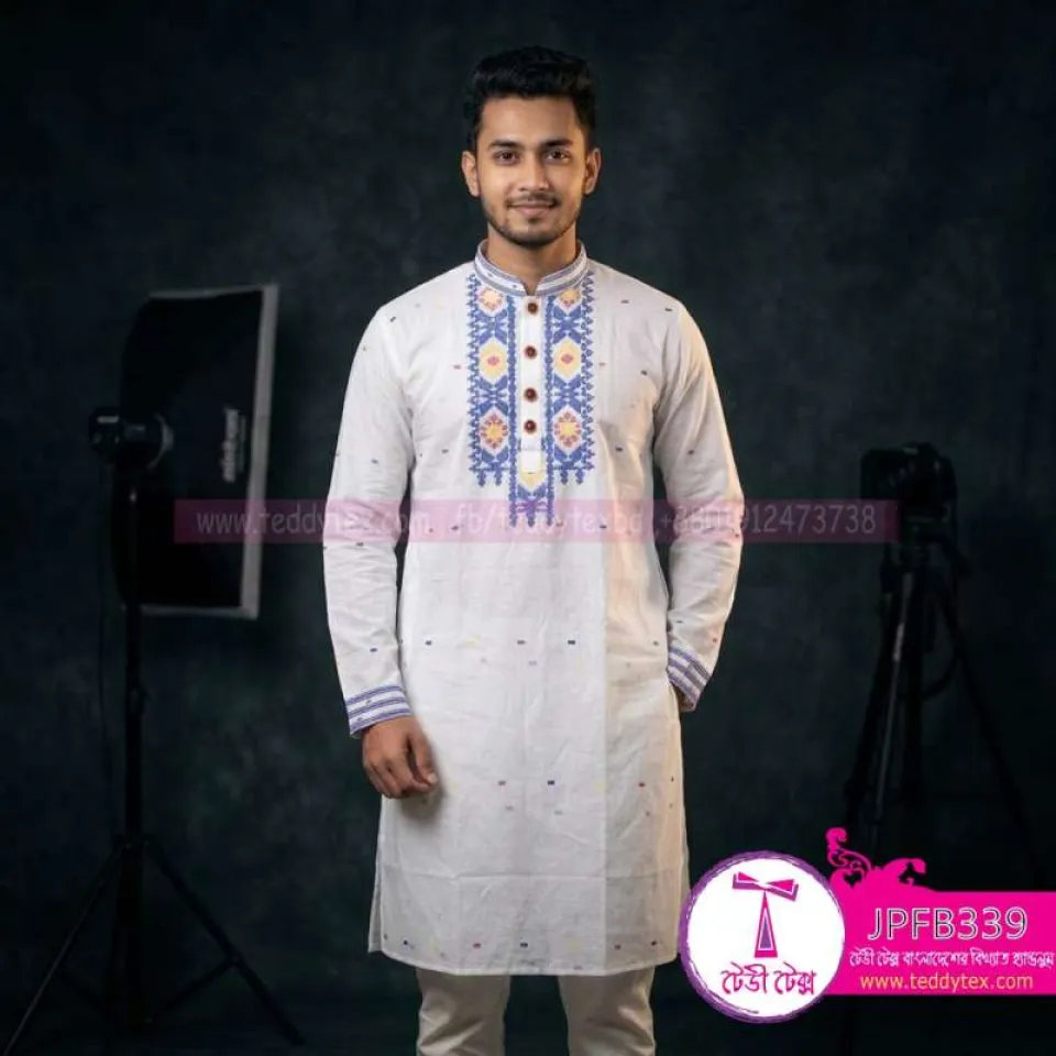 Dhakai Handloom Super Premium Jamdani Panjabi